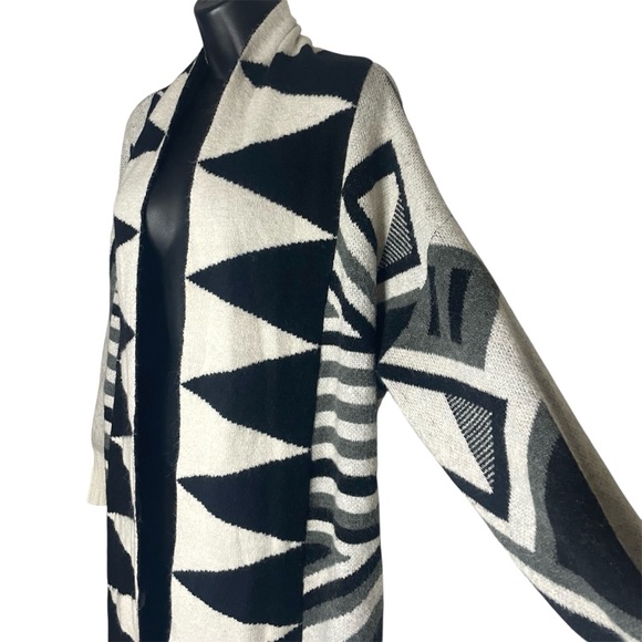 Anthropologie Aztec Knit Duster Kimono Cardigan - Picture 6 of 10